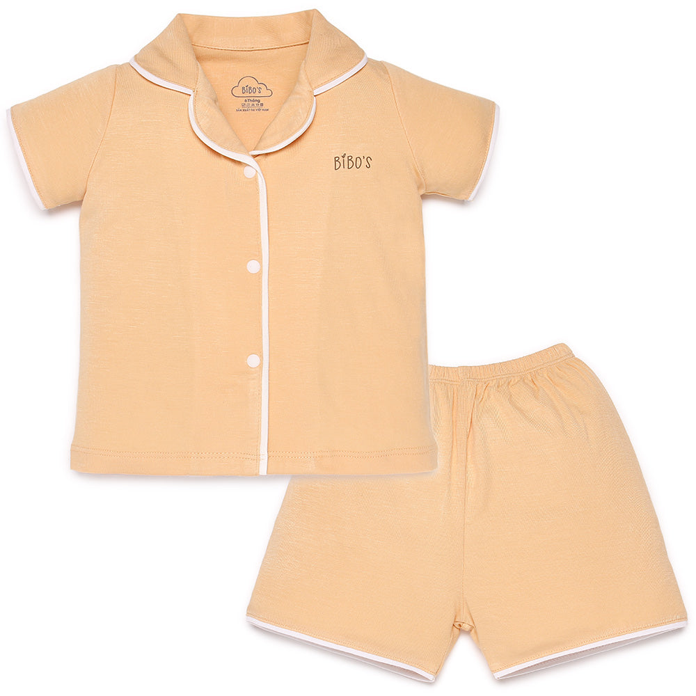 Bibo's Boy's Short Pyjama Set LV260 Terracotta