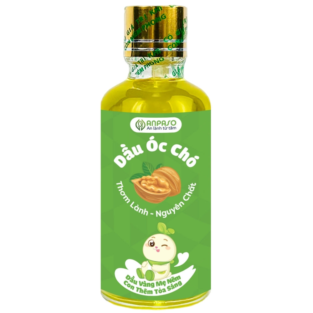 Anpaso Walnut Weaning Oil for Babies 50ml (Random packaging)