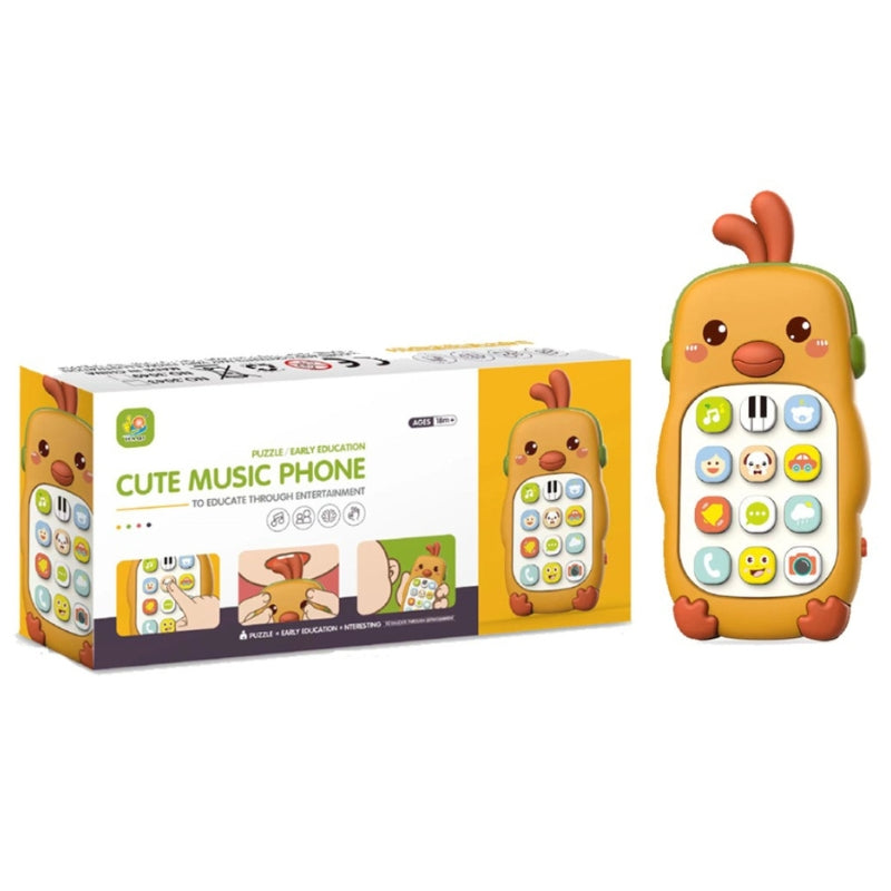 Yellow Chick Toy Telephone