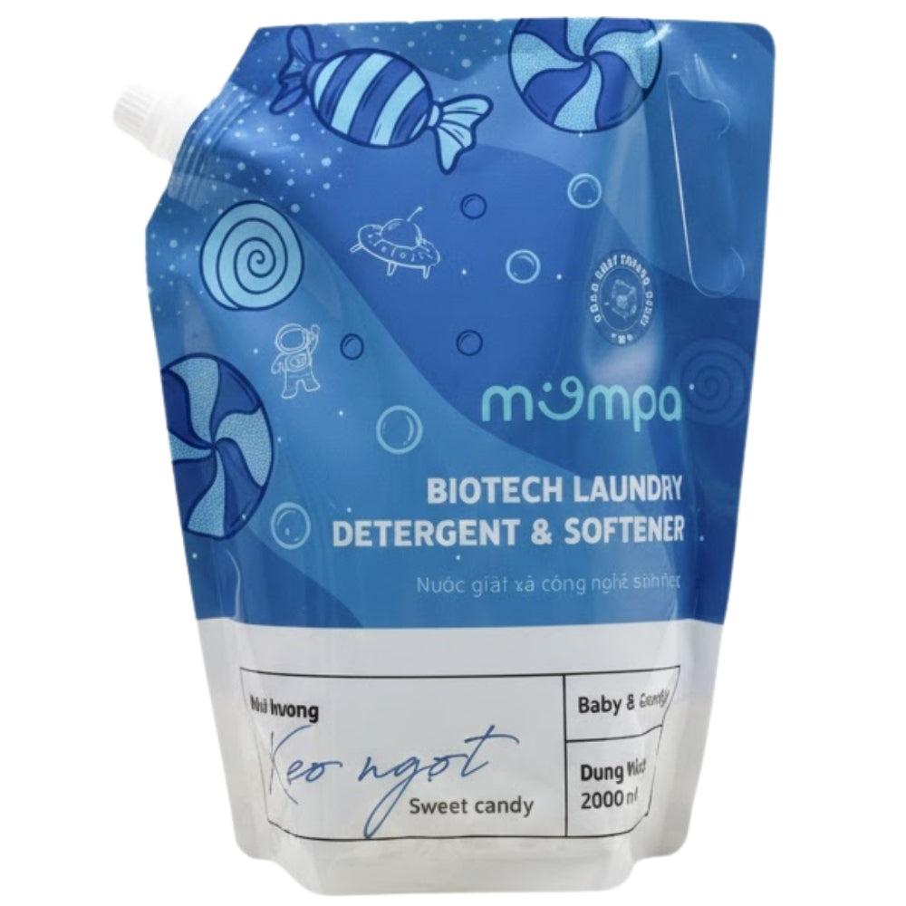 Mompa Laundry Detergent Sweet Candy Scent 2L (From newborn)