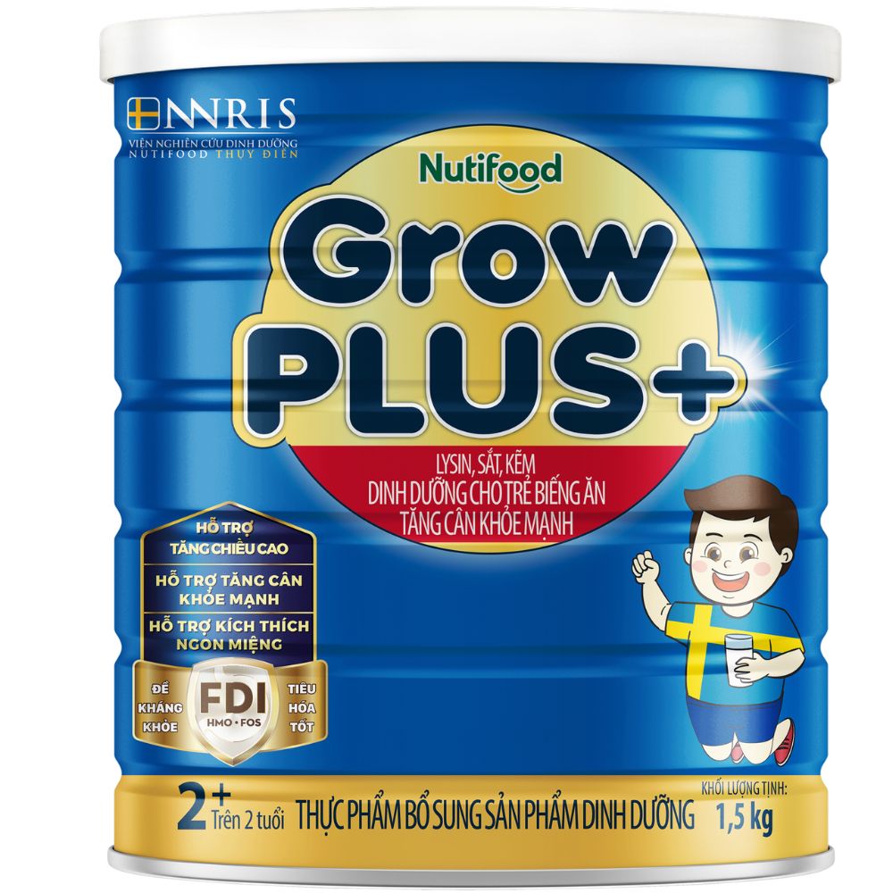 GrowPLUS+ Green Nutrition Support Milk 1.5kg (2+ years) (Random packaging)