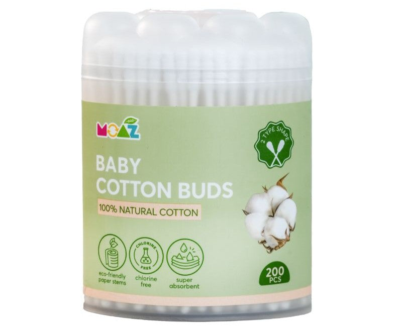 Moaz Eco TB200 Cotton Swabs