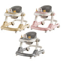 Multi-Mode Anti-Rollover Baby Walker with Lights and Music
